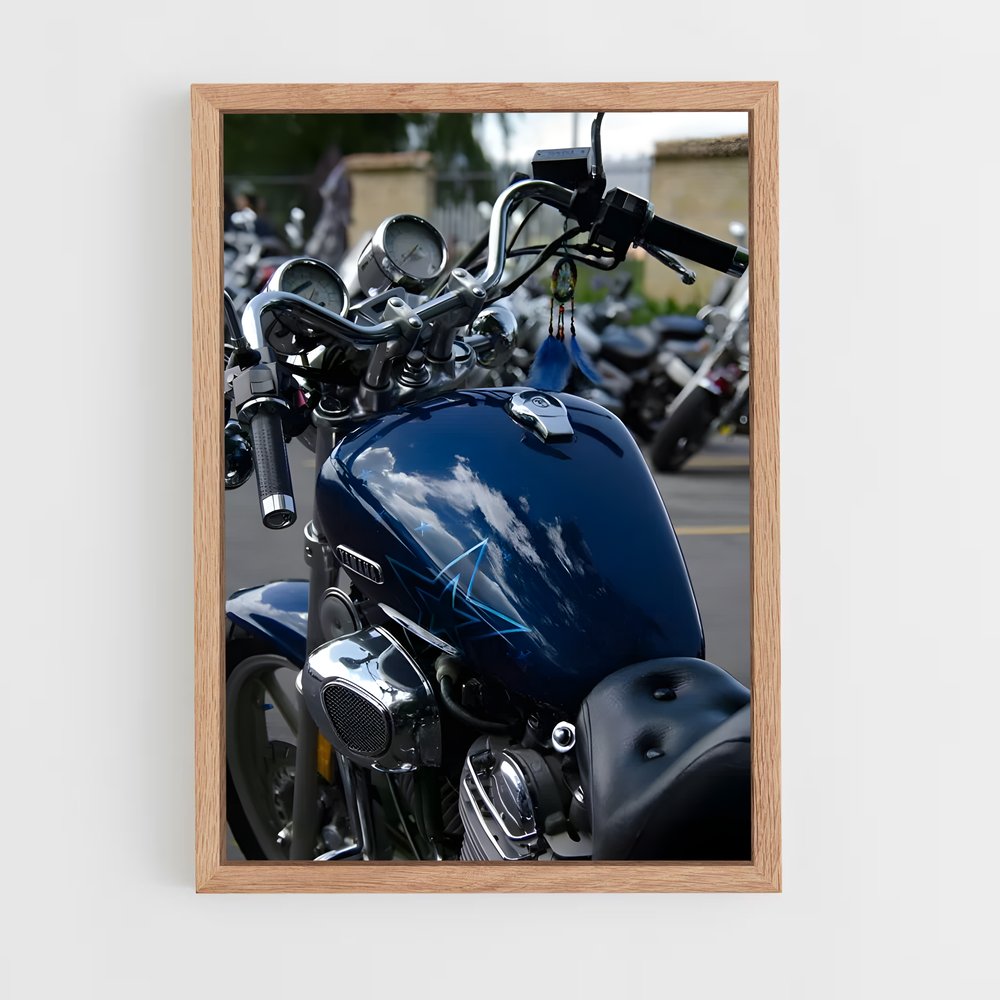 Poster Virago en Ville – affiche Yamaha (vue 4)